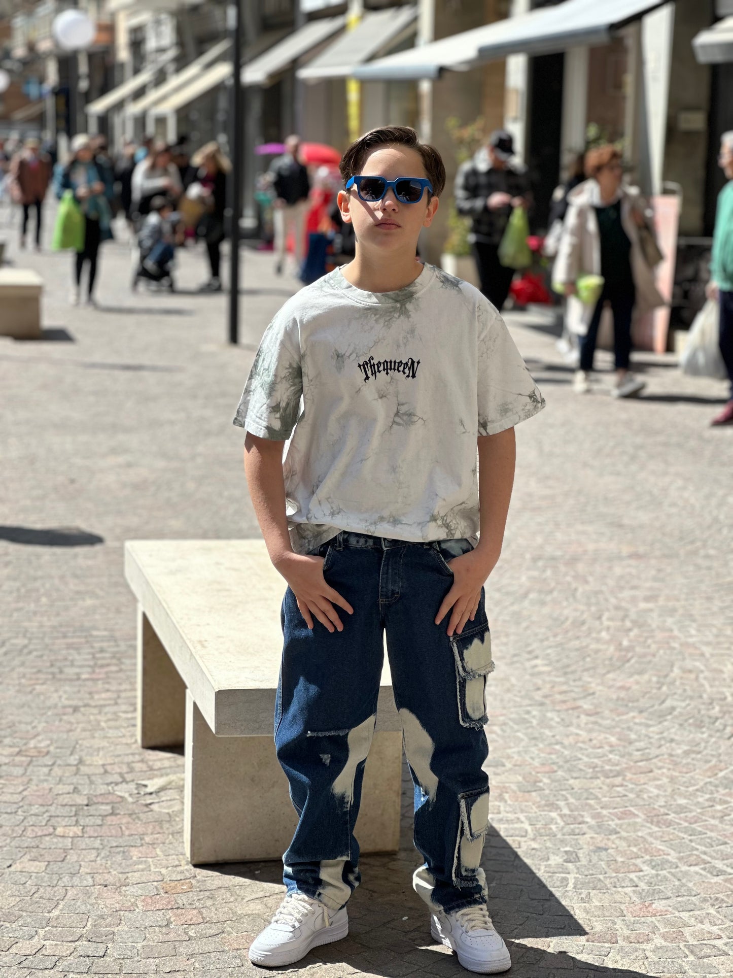 T-SHIRT MARMORIZZATA