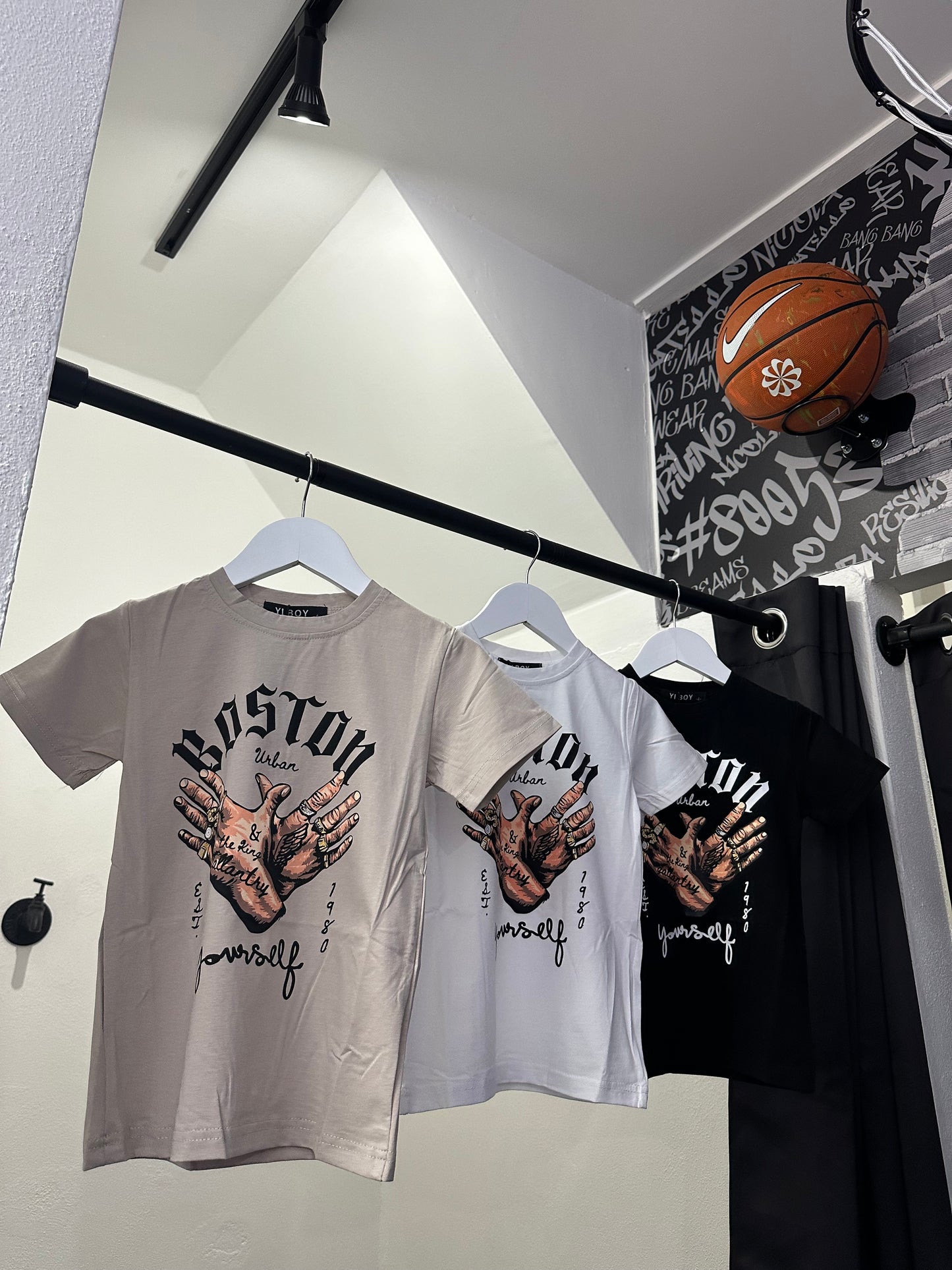 T-shirt Boston beige