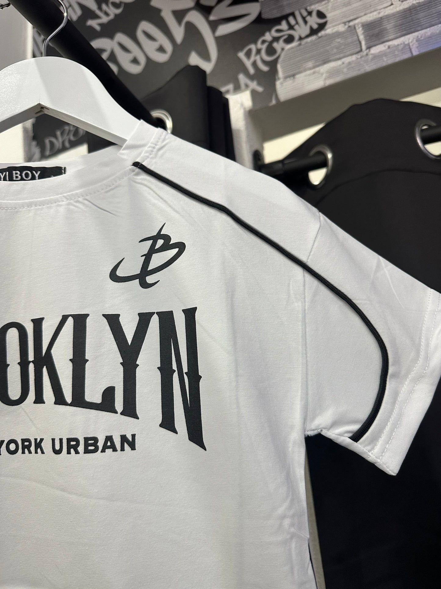 T-shirt Brooklyn bianca