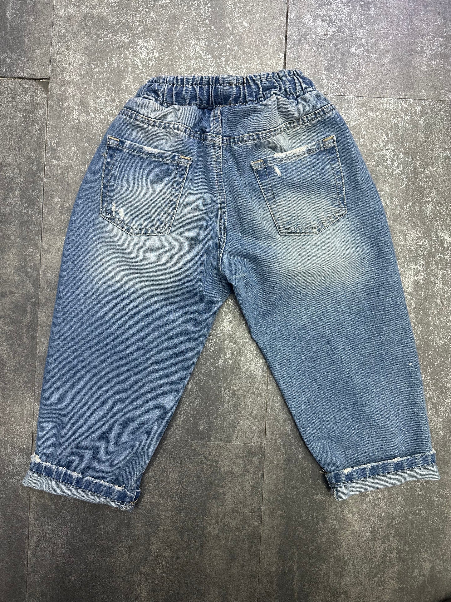 JEANS REGULAR EFFETTO SABBIATO