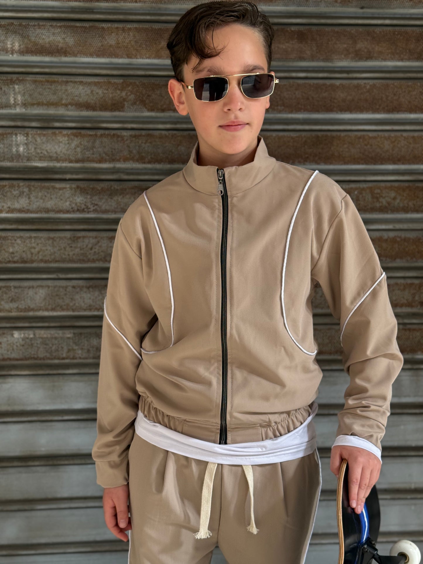 Tuta Chicago2 beige