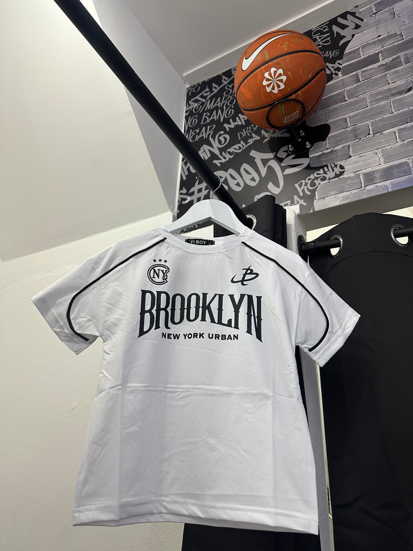 T-shirt Brooklyn bianca