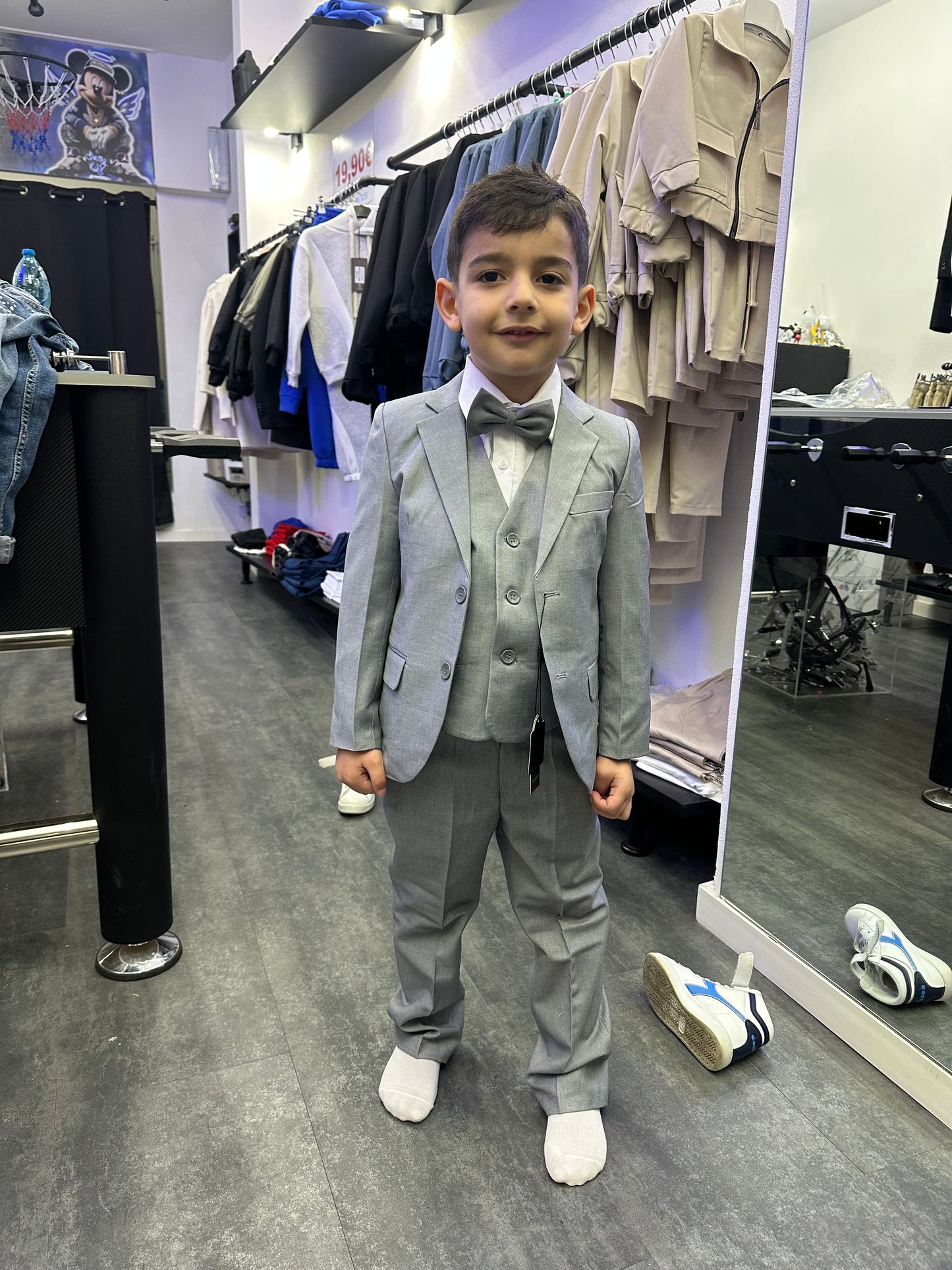 Abito Gatsby grigio
