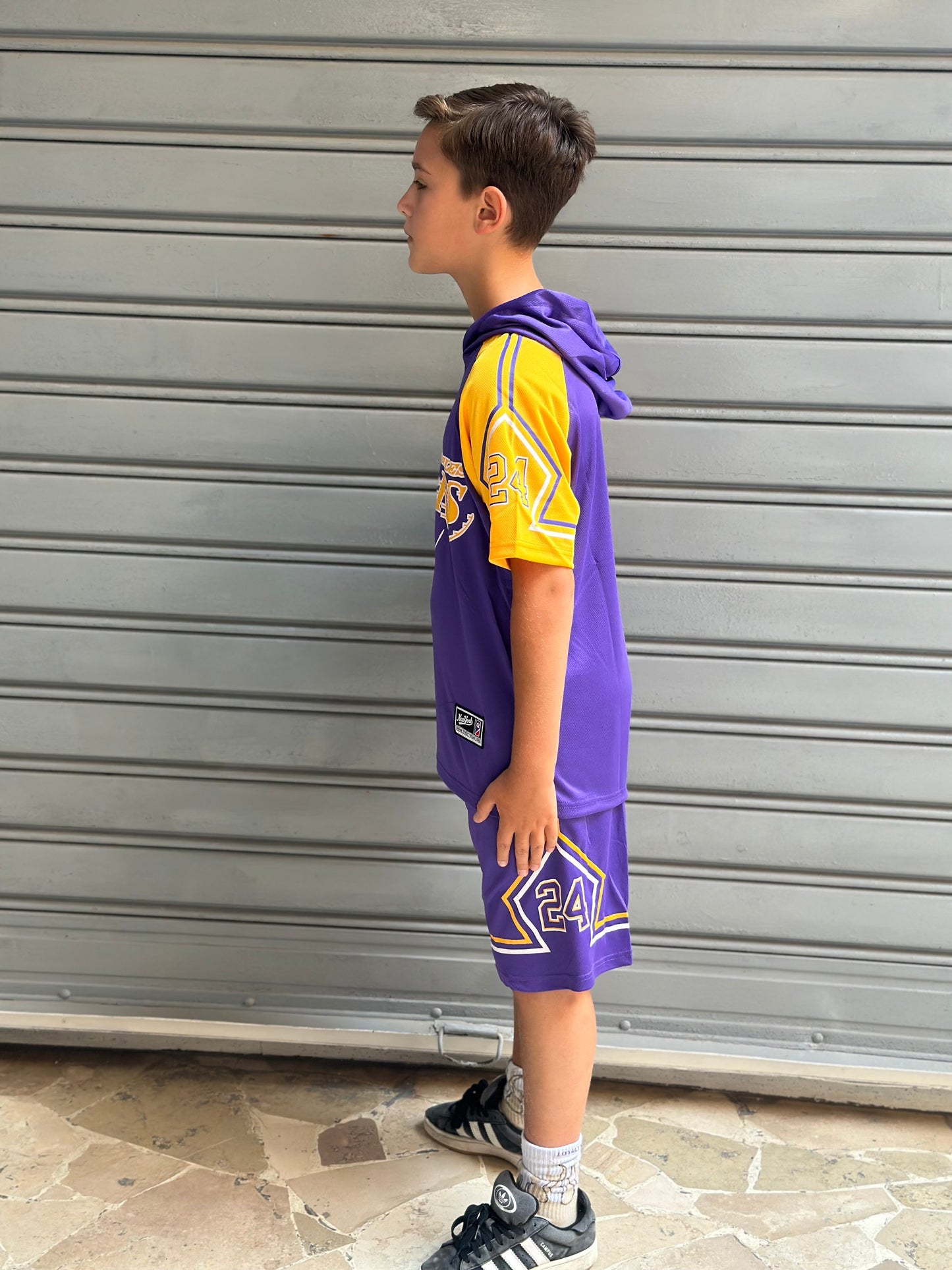 COORDINATO LAKERS VIOLA