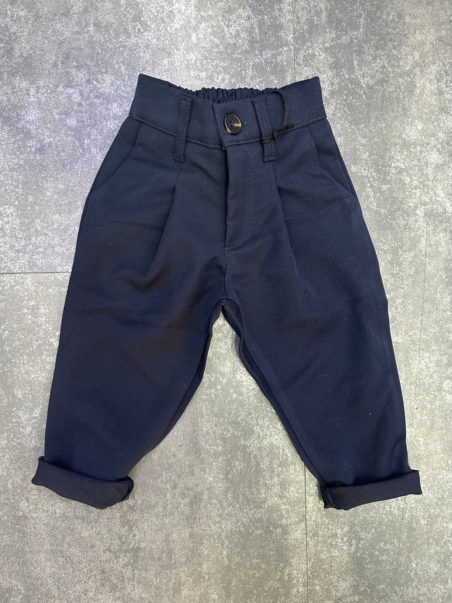 PANTALONE CAPRI BLU
