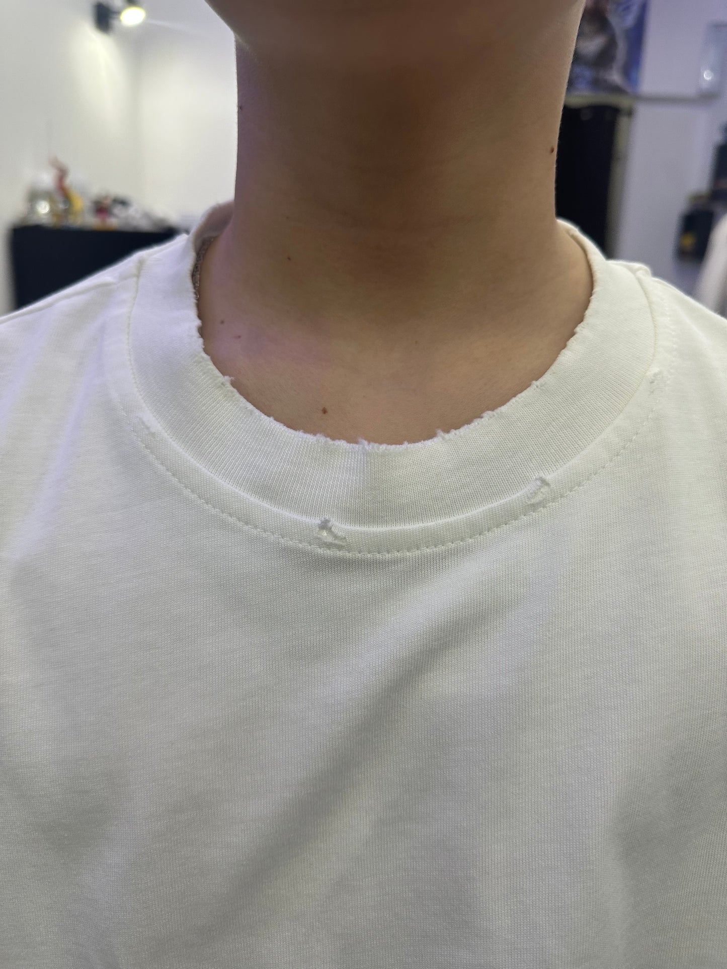 T-shirt over Bianca