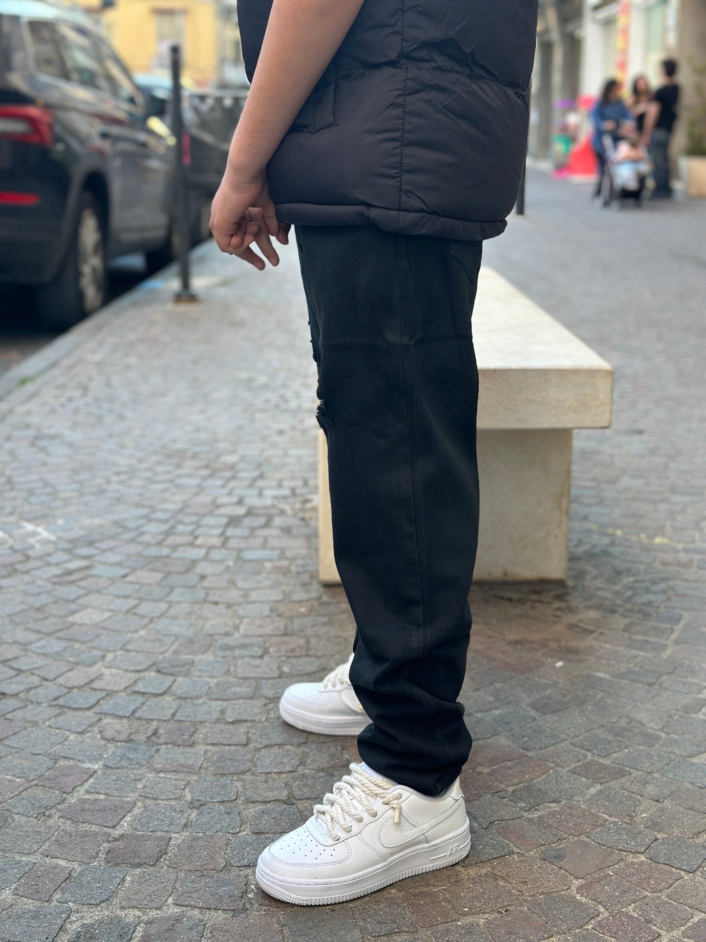 JEANS REGULAR NERO