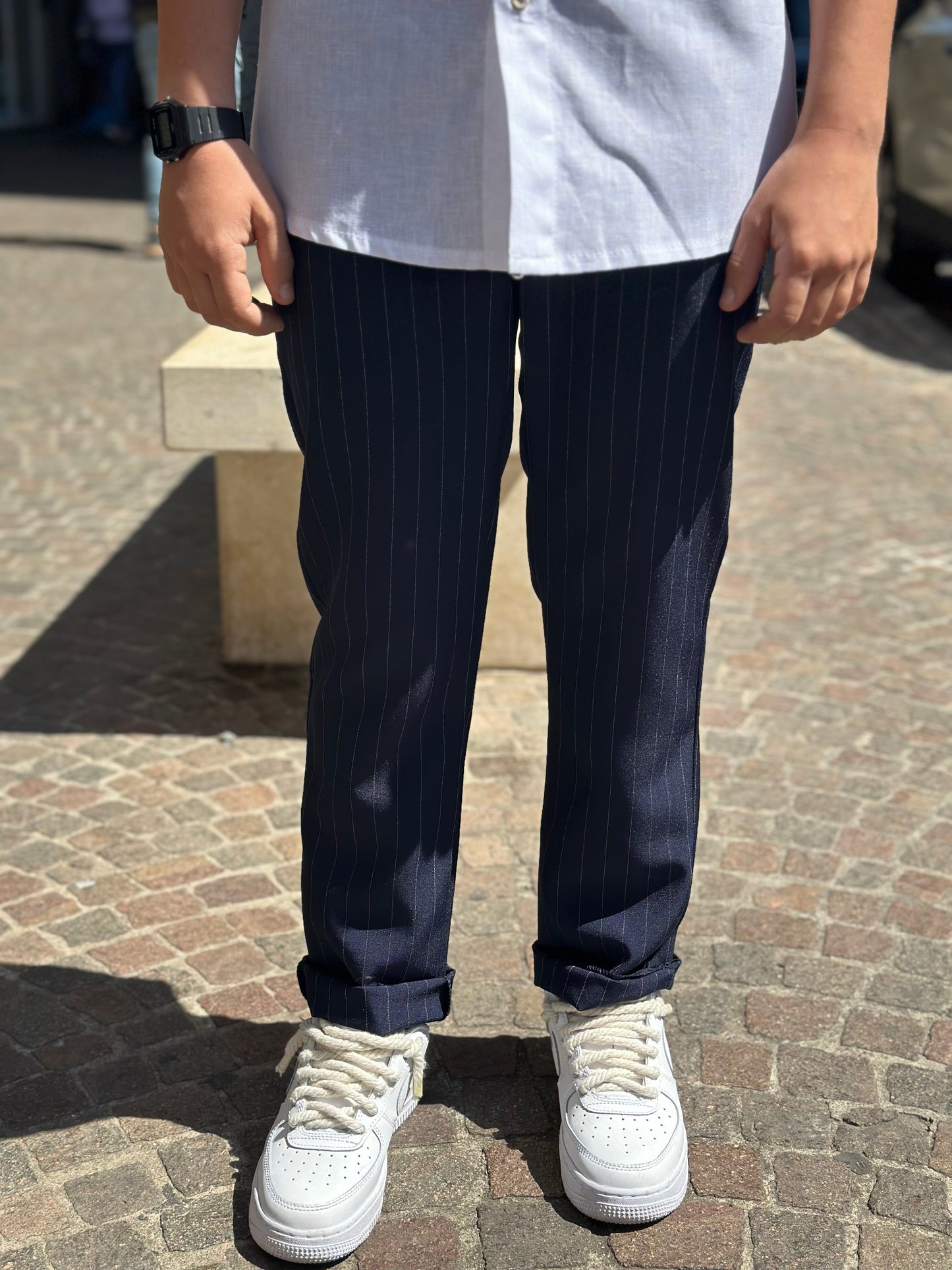 COORDINATO GESSATO LINO