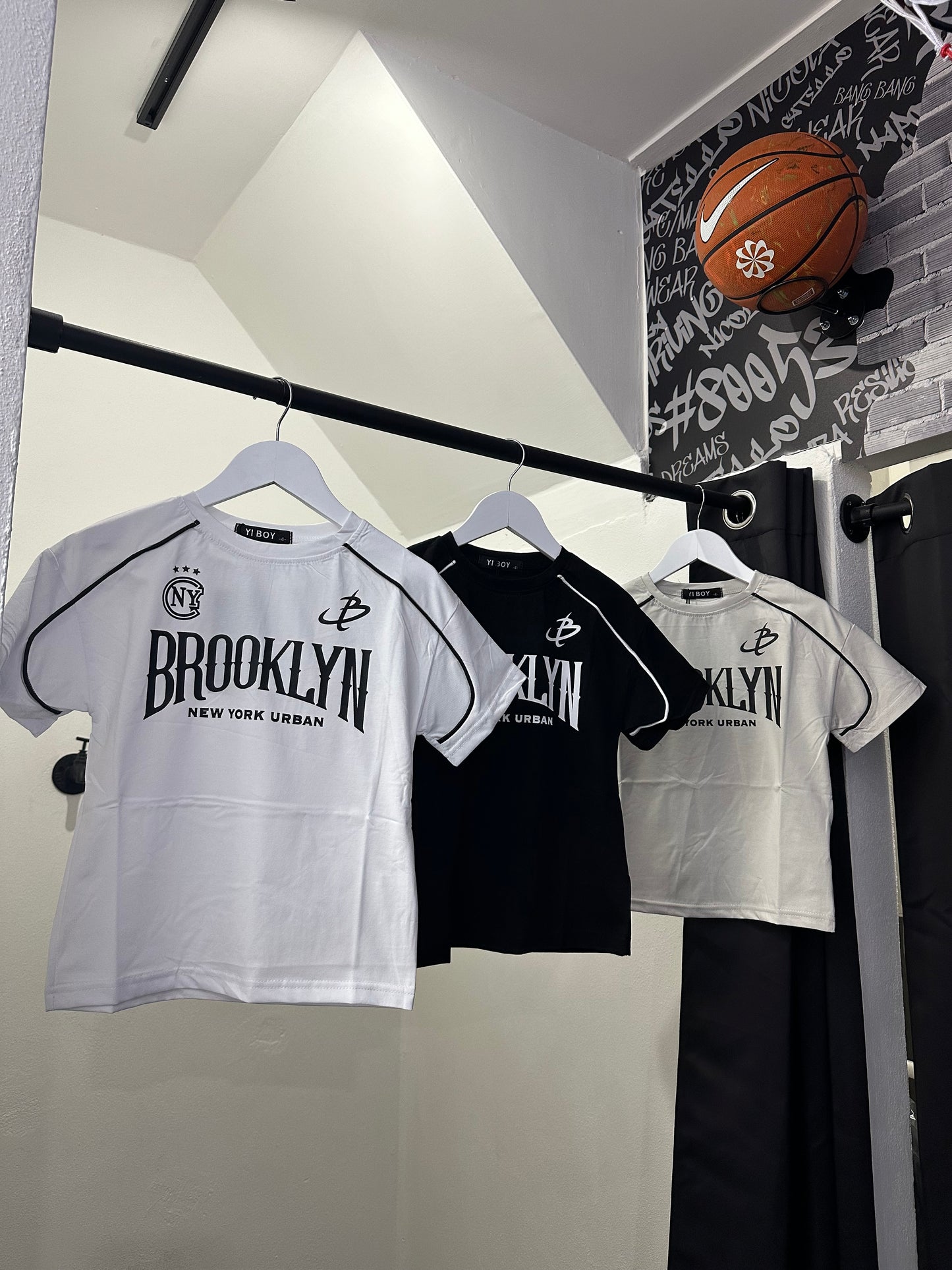T-shirt Brooklyn bianca