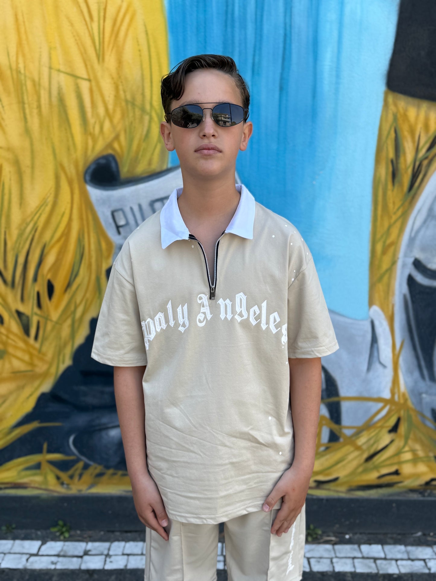 COORDINATO PALM 1 BEIGE