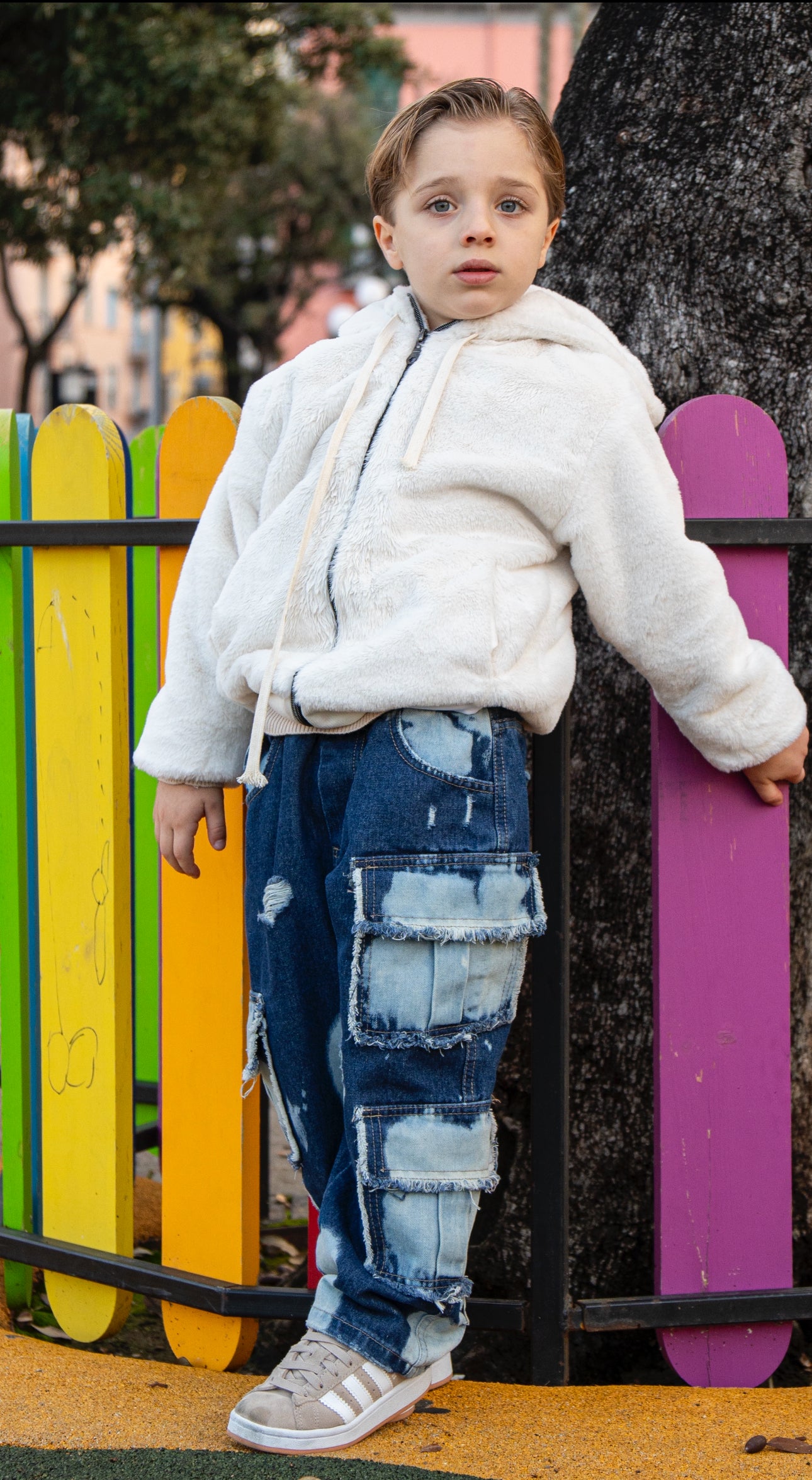 Jeans Cargo sfumato
