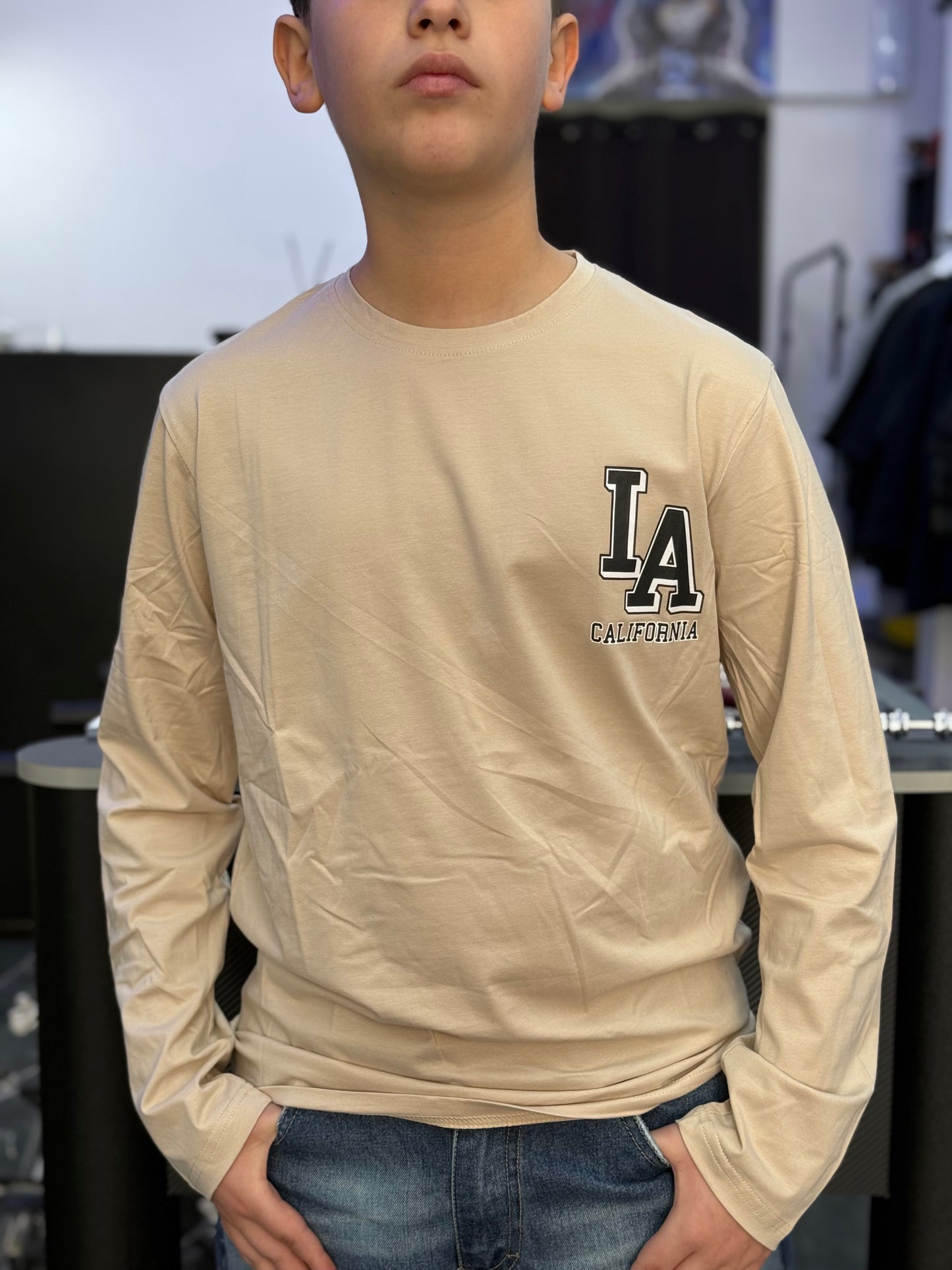 T-shirt California beige