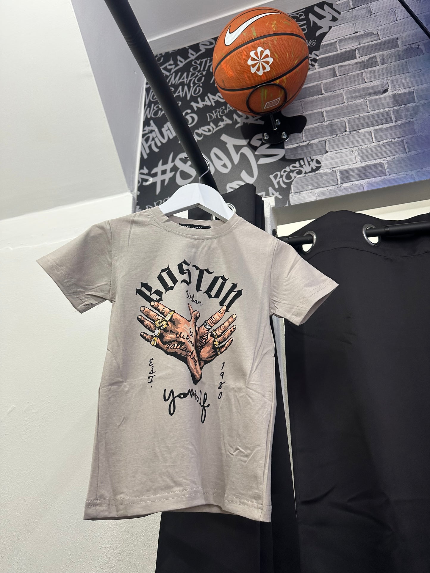 T-shirt Boston beige