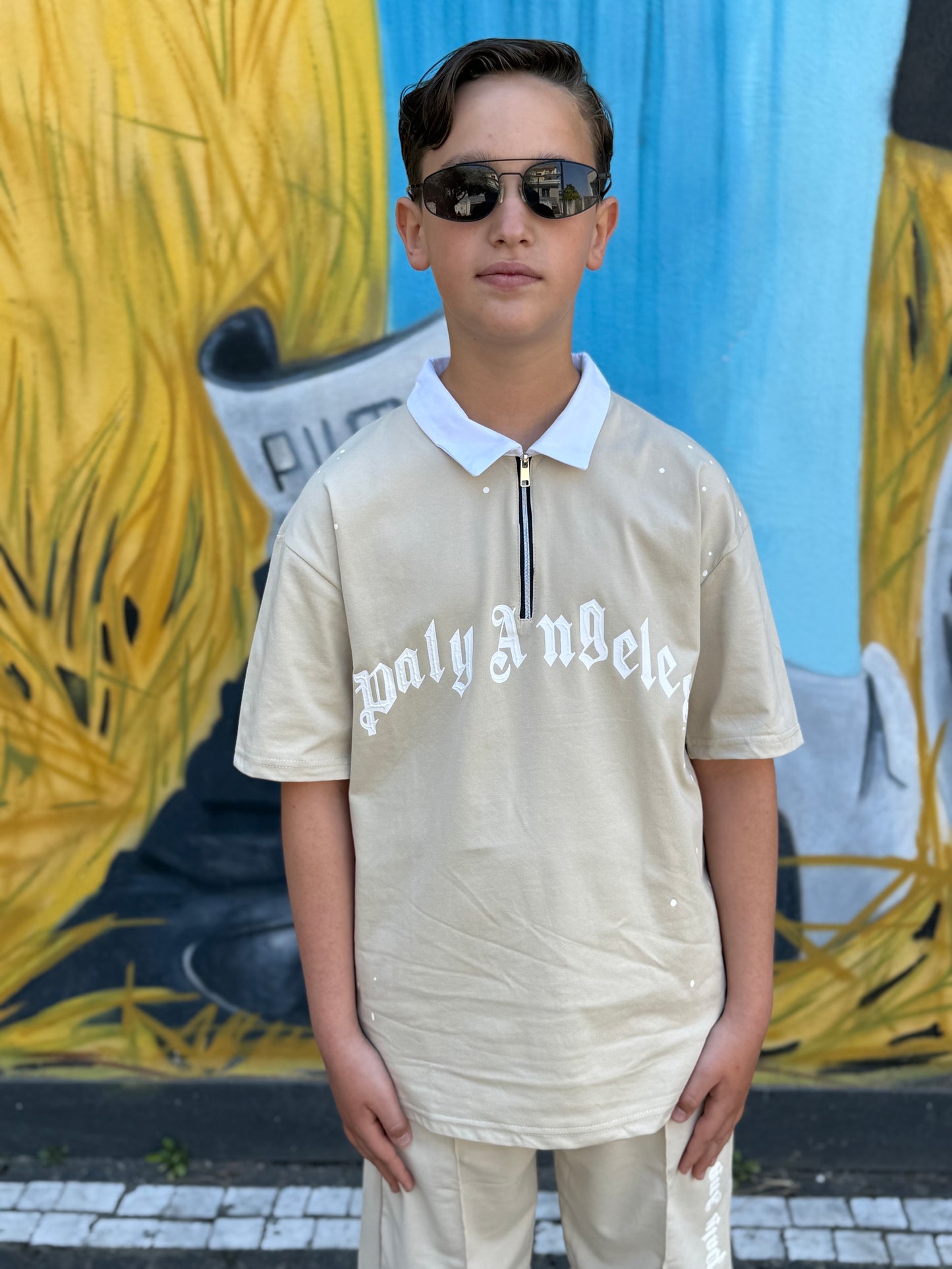 COORDINATO PALM 1 BEIGE