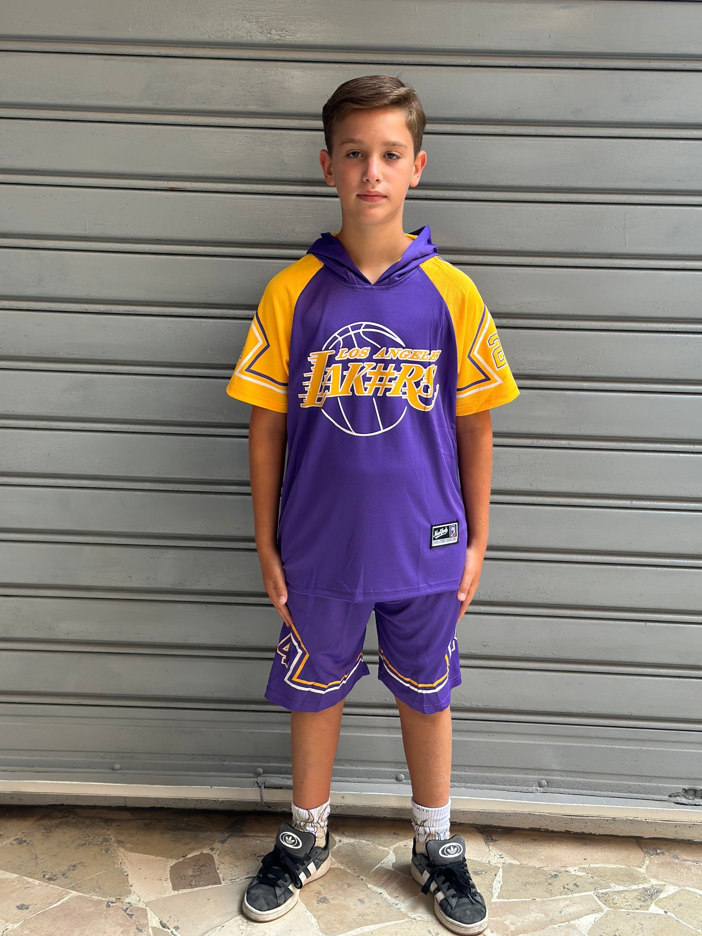 COORDINATO LAKERS VIOLA