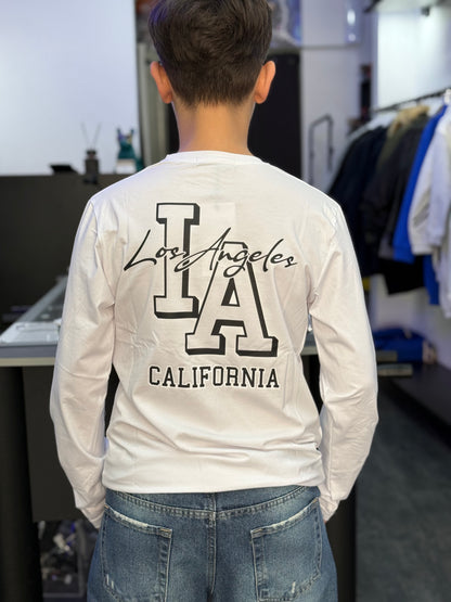 T-shirt California bianca