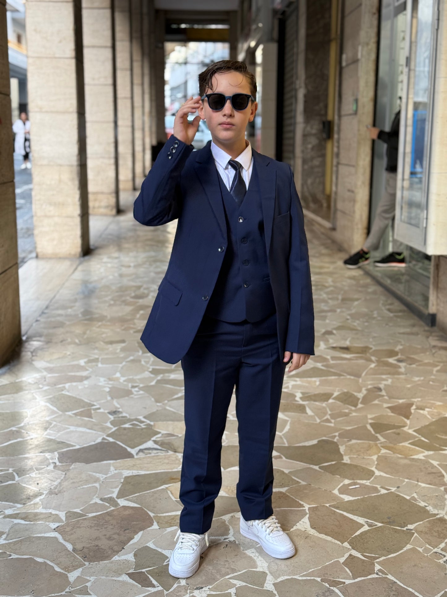 Abito Gatsby blu