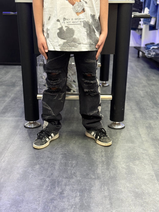 Baggy sfumato black