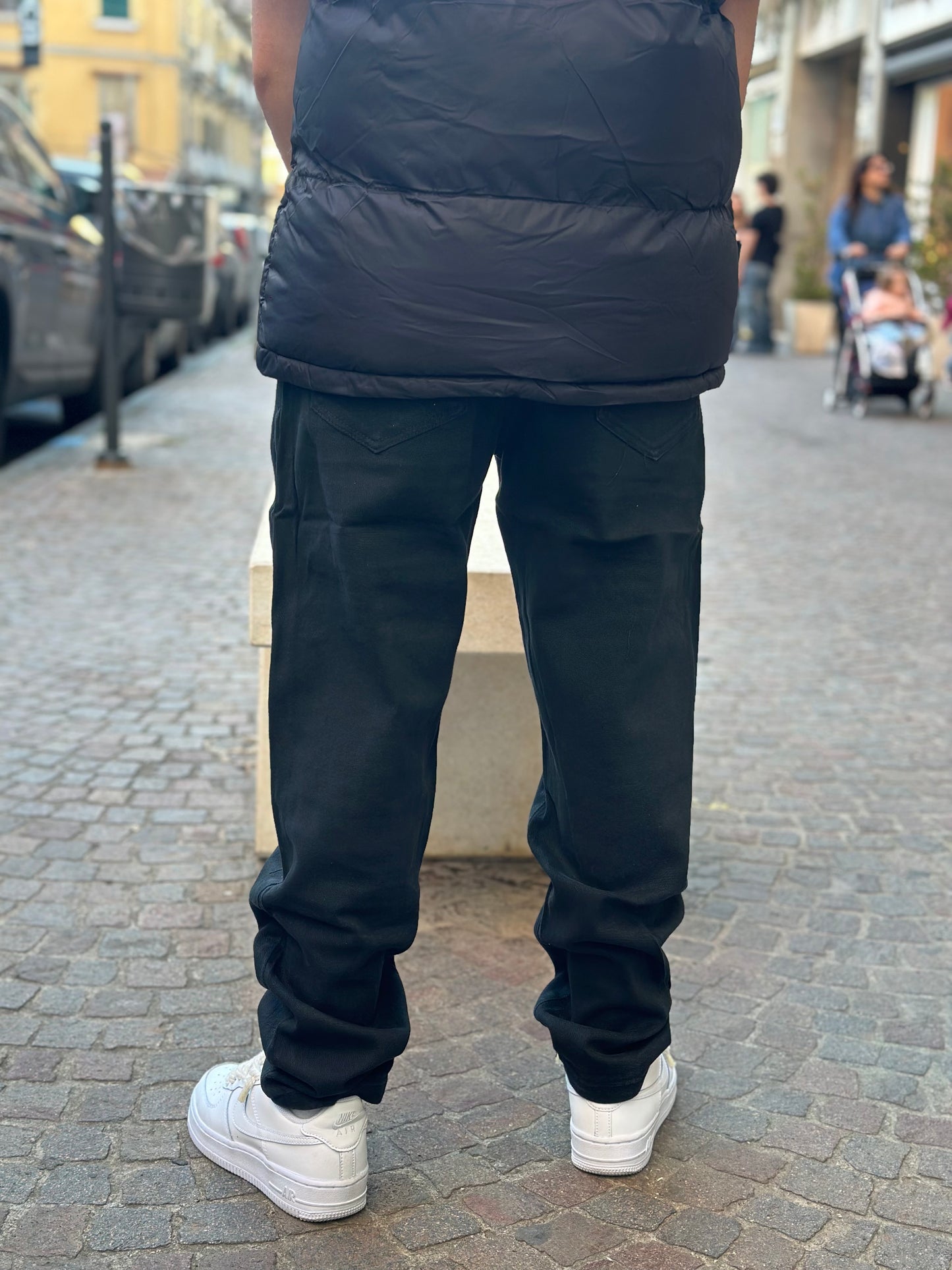 JEANS REGULAR NERO
