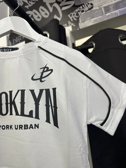 T-shirt Brooklyn bianca