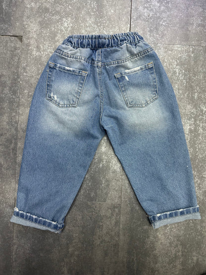 JEANS REGULAR EFFETTO SABBIATO