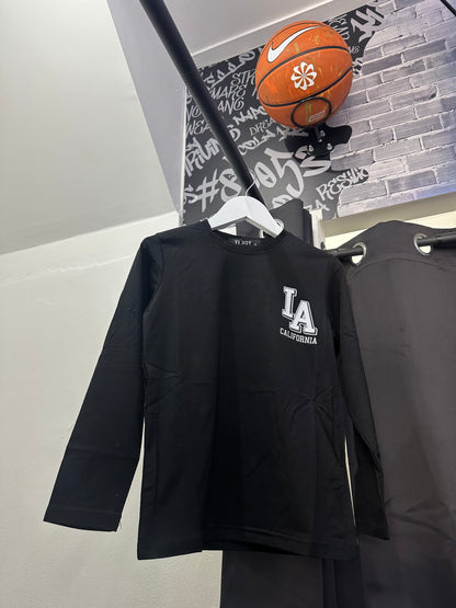 T-shirt California nera