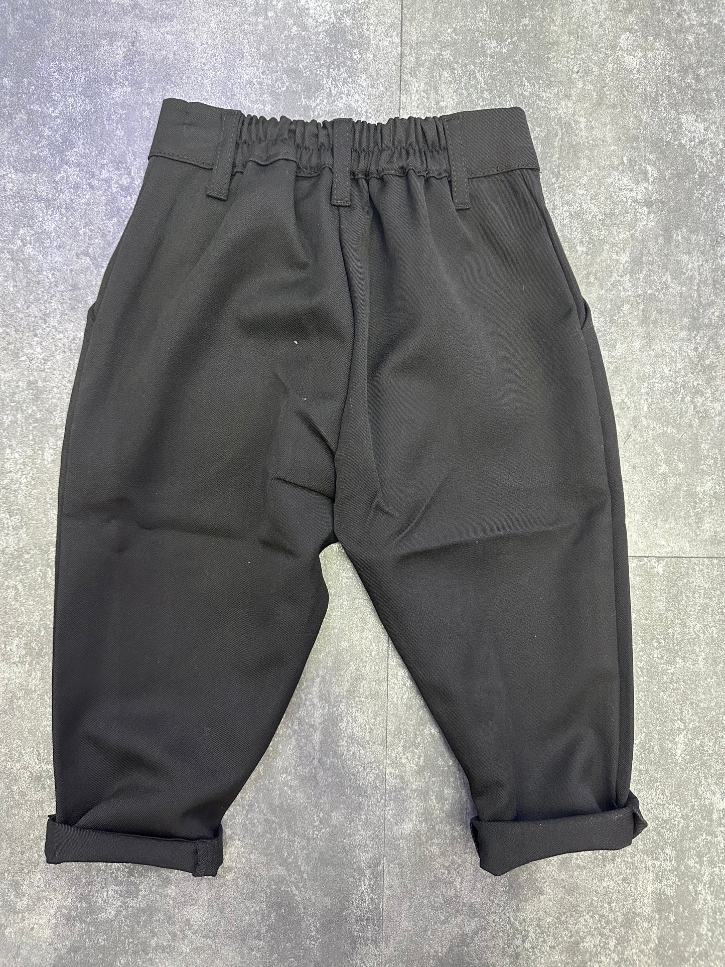 PANTALONE CAPRI NERO