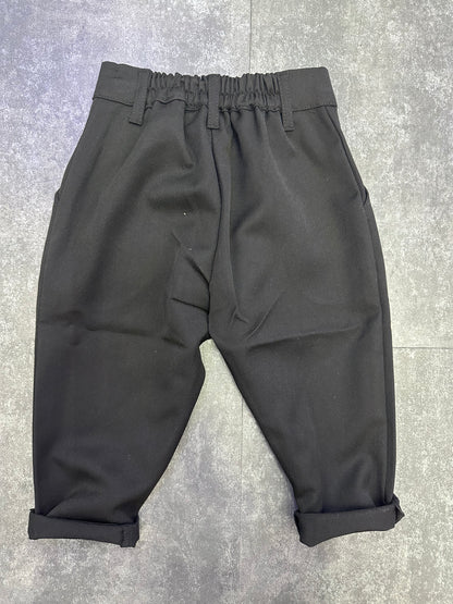 PANTALONE CAPRI NERO