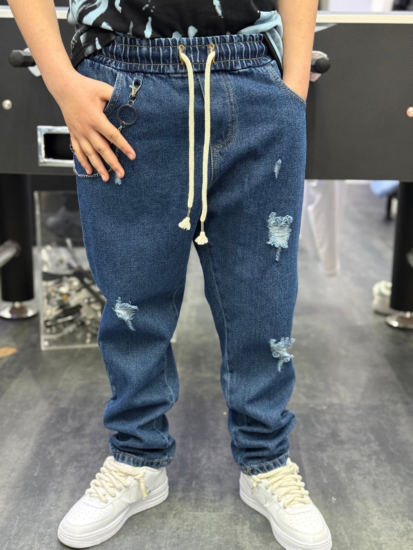 jeans regular elastico