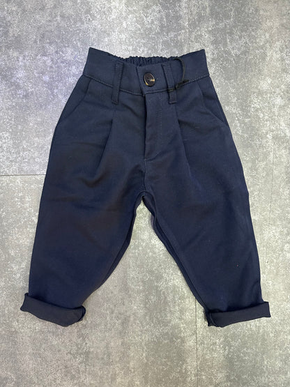 PANTALONE CAPRI BLU