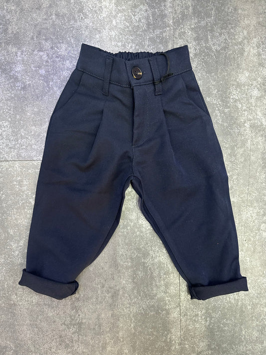 PANTALONE CAPRI BLU
