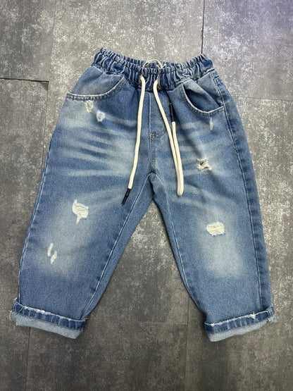 JEANS REGULAR EFFETTO SABBIATO