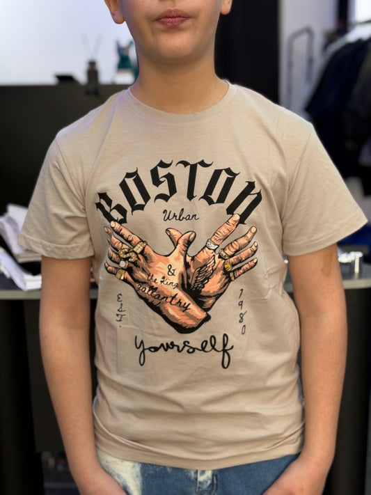 T-shirt Boston beige