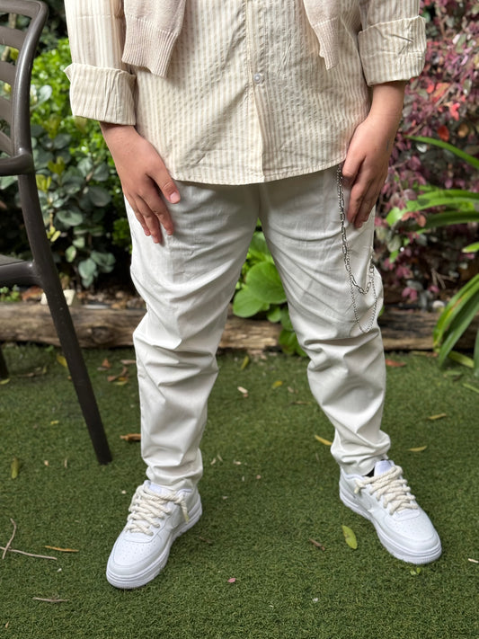 PANTALONE BIANCO
