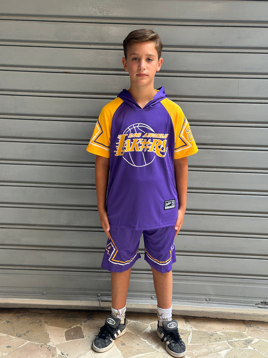 COORDINATO LAKERS VIOLA