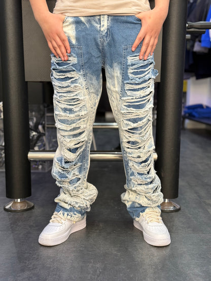 Jeans destroyed