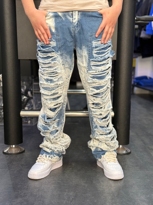 Jeans destroyed